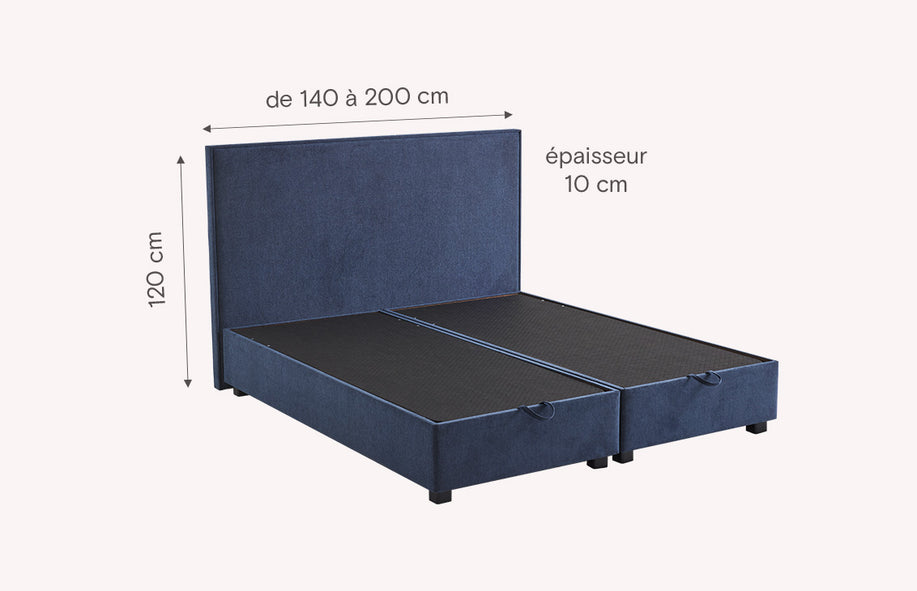 Tête de lit FIRENZE Margon Basic Marine-1
