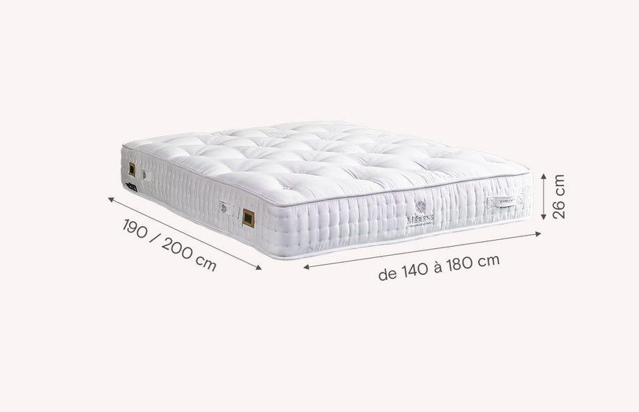 Matelas MERENS EXCELLENT Confort Medium-1