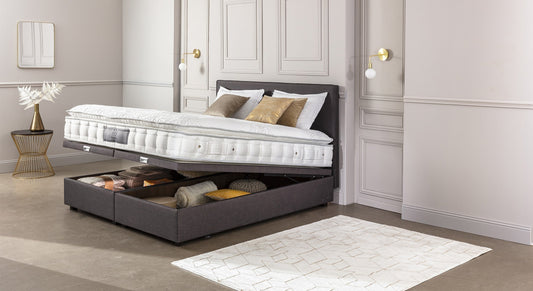 Quels sont les différents styles de lits coffres proposés par Le Lit ?