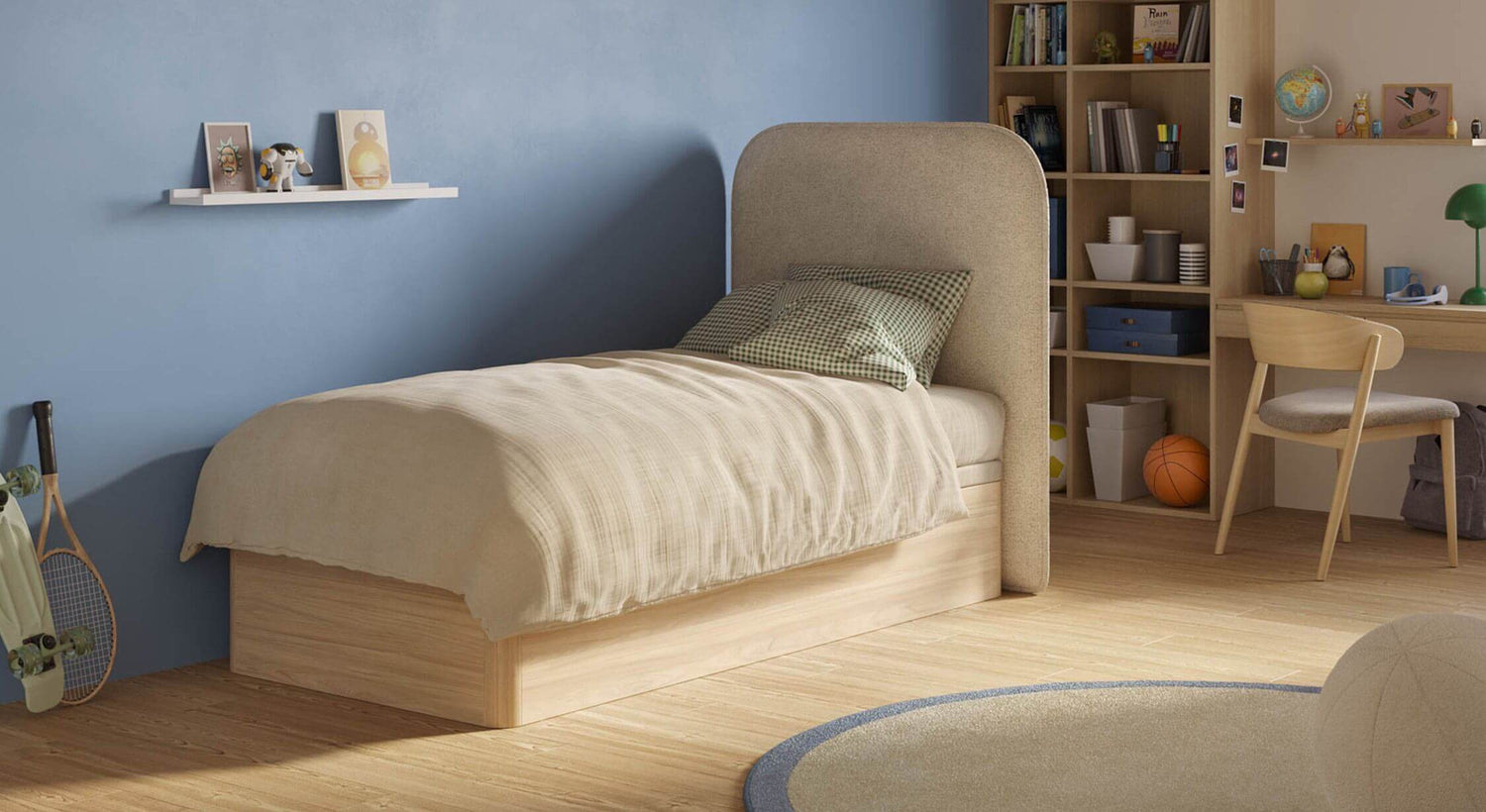 Lit coffre 90X190