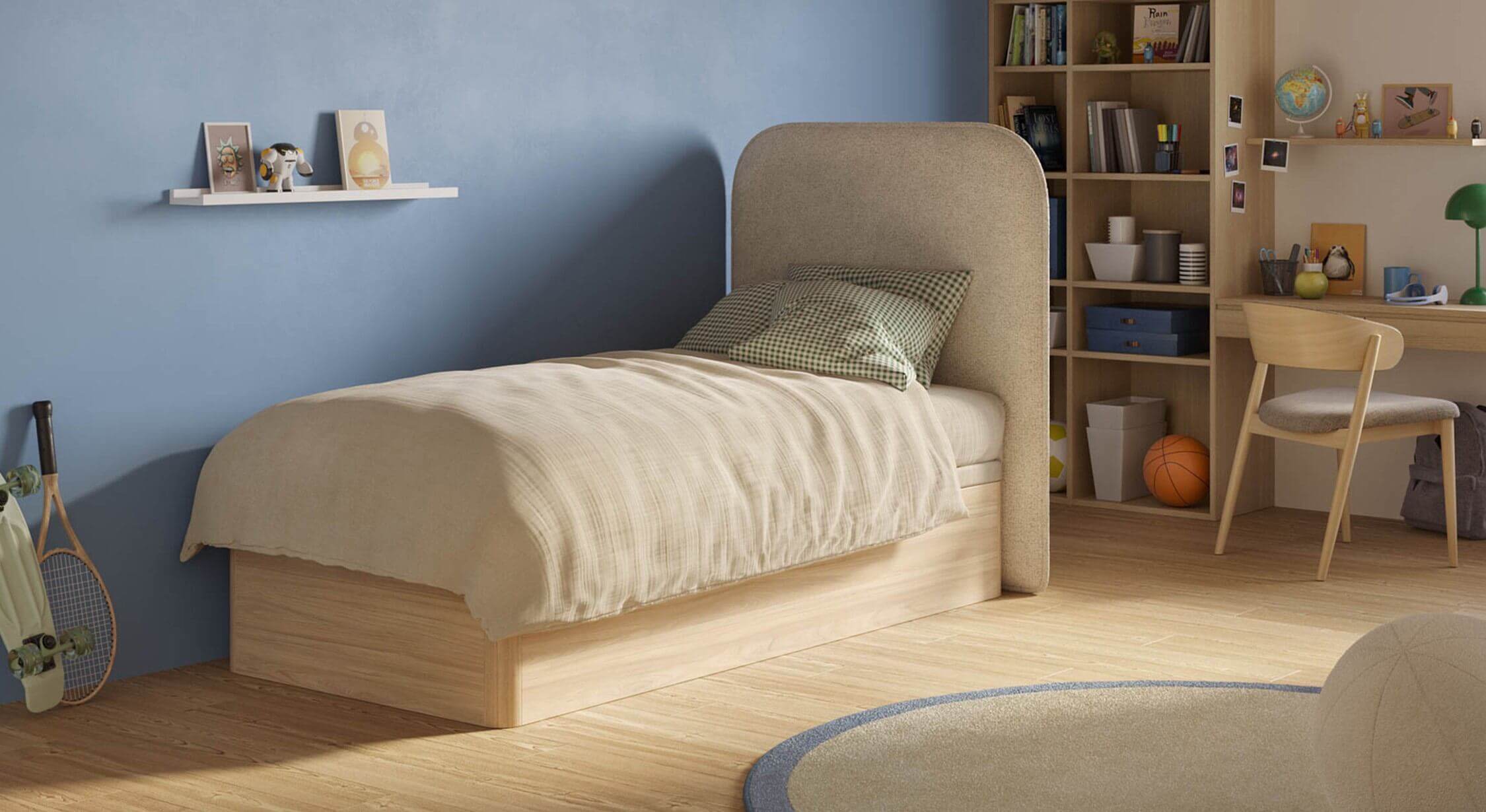 Lit coffre 90X190