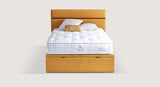 Lit coffre H30 100 tissus au choix 