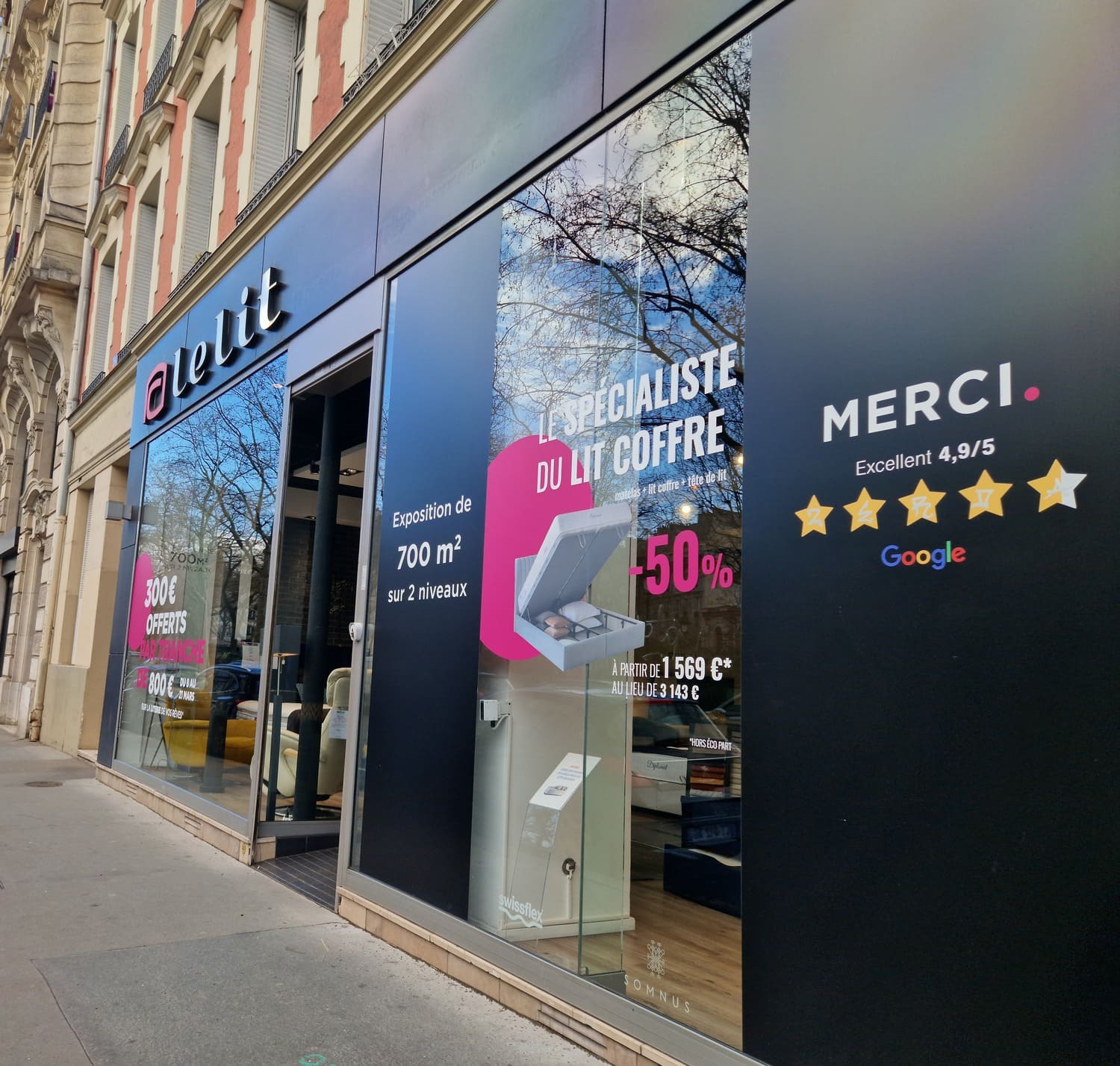 Découvrez nos autres magasins de literie à paris
