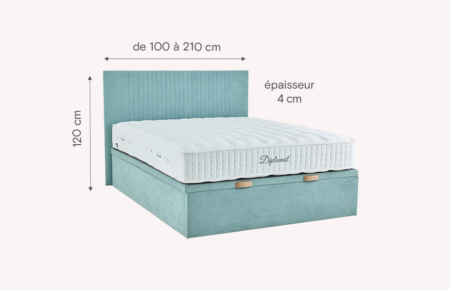 Ensemble lit coffre NILO-1