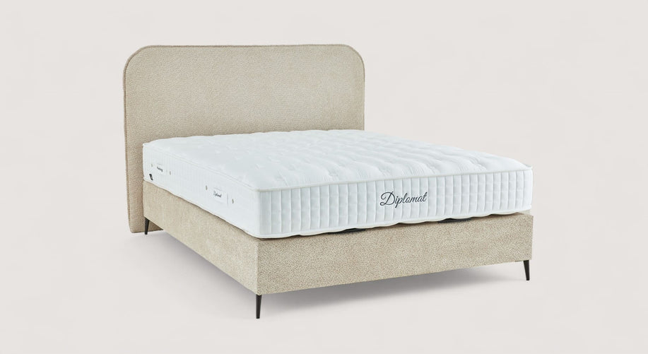 Lit coffre NAOMI Anthology Beige-1