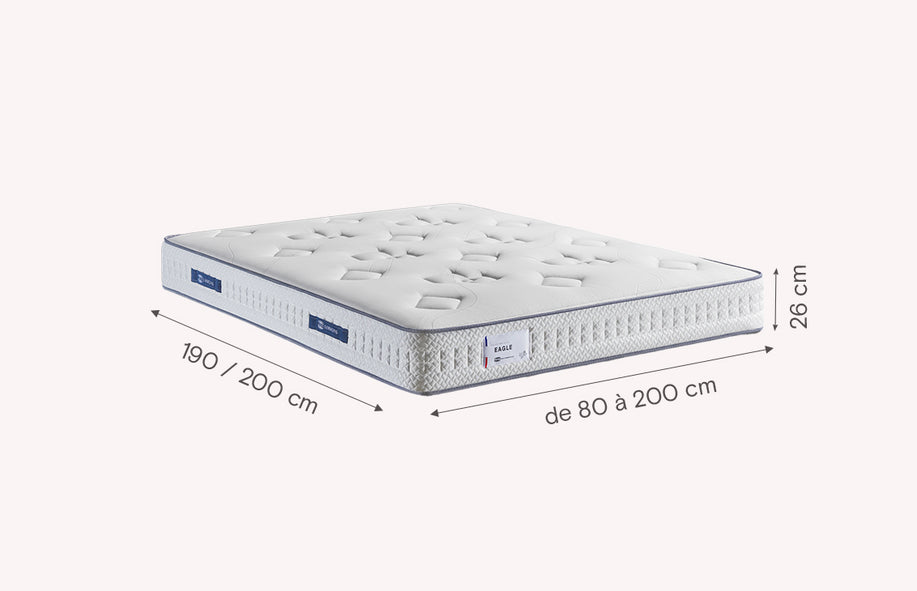 Matelas CLUB EAGLE Confort Ferme-1