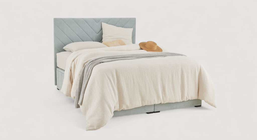 Lit coffre ECRIN RN Vert amande