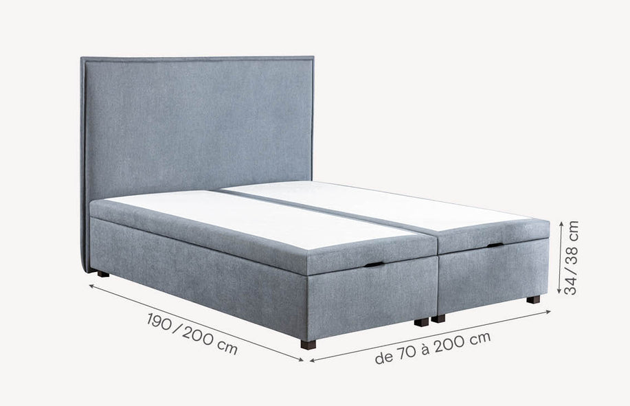 Lit coffre OUESSANT Luca Beige-1