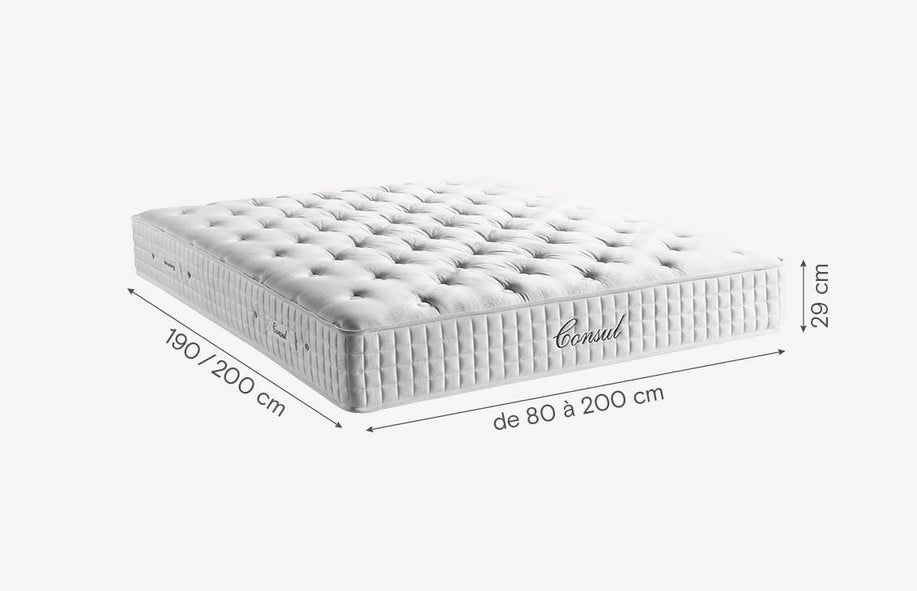 Matelas CONSUL Confort Très ferme-1