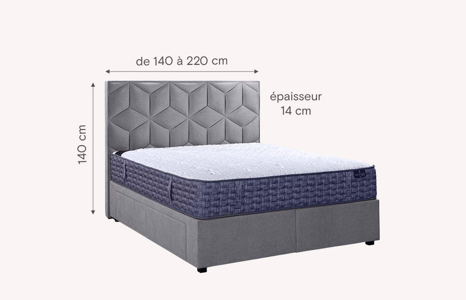 Tête de lit DIAMOND Guard Steel-1