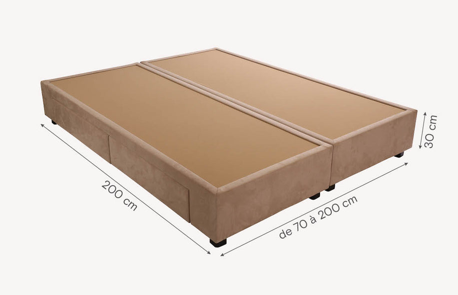 Lit tiroir WILL DRAWERS 30 Adore Gold-1